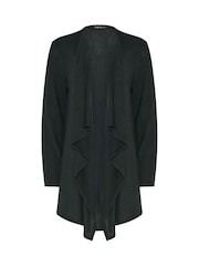 M&Co Black Waterfall Cardigan - Image 5 of 6