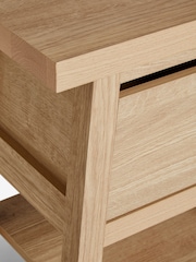 Light Oak Effect Bedside Table - Image 10 of 10