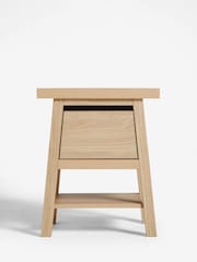 Light Oak Effect Bedside Table - Image 7 of 10