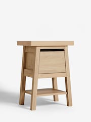 Light Oak Effect Bedside Table - Image 8 of 10