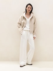 The White Company White Ultimate Wide Leg Trousers - Image 1 of 5