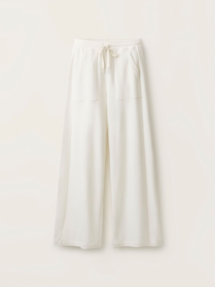 The White Company White Ultimate Wide Leg Trousers - Image 5 of 5 The White Company White Ultimate Wide Leg Trousers - Image 5 of 5