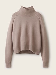 Suéter de cuello alzado con cachemira de The White Company - Imagen 4 de 4