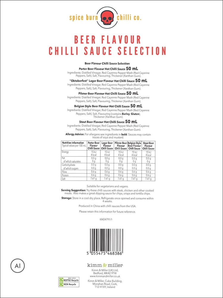 Kimm & Miller Boozy Sauce Gift Set - Image 5 of 5 Kimm & Miller Boozy Sauce Gift Set - Image 5 of 5