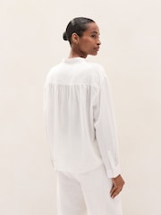 The White Company Boho halenka s vysokým límečkem - Obrázek 3 z 4