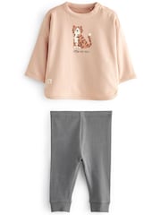 Neutral Safari Baby T-Shirts And Leggings Set 6 Pack - Image 2 of 6