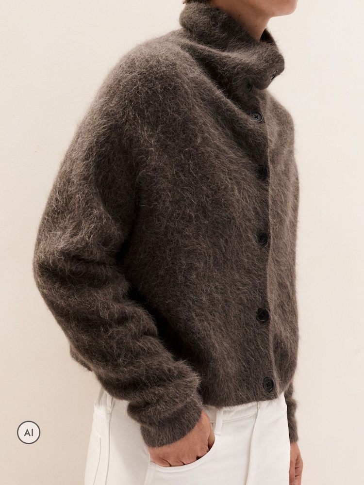 The White Company High Neck Cardigan - Imagen 2 de 5 The White Company High Neck Cardigan - Imagen 2 de 5