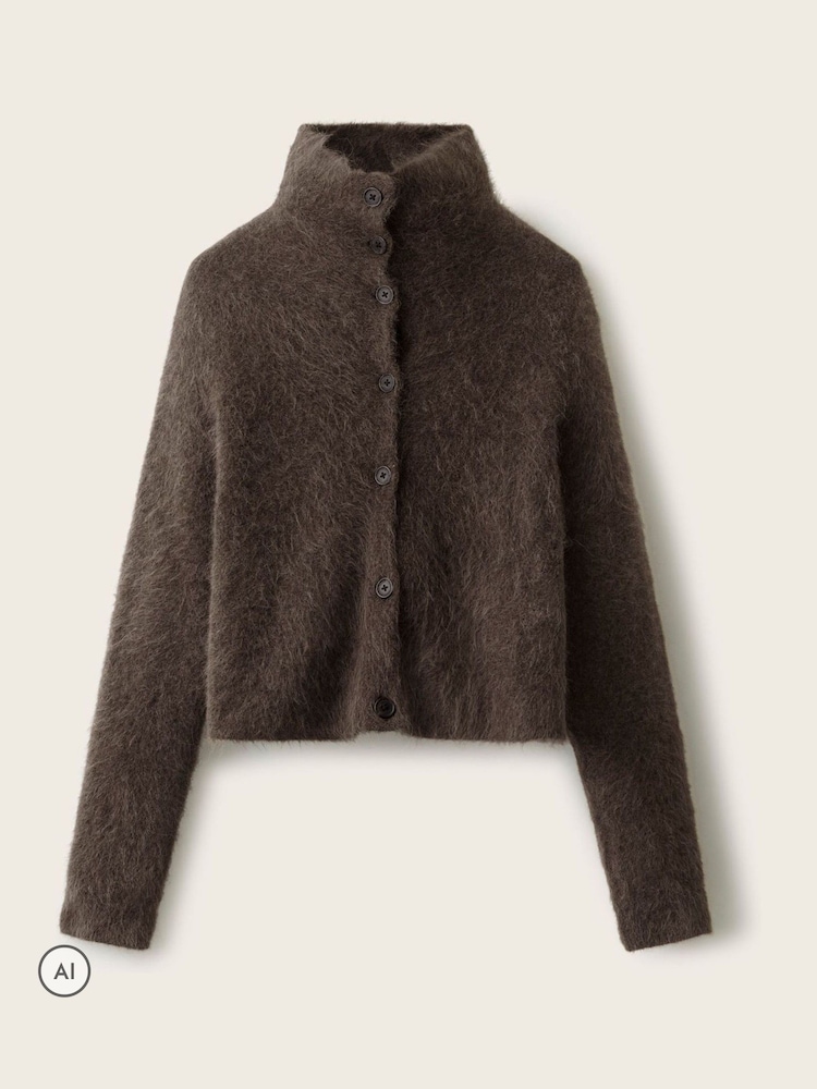 The White Company High Neck Cardigan - Imagen 5 de 5 The White Company High Neck Cardigan - Imagen 5 de 5