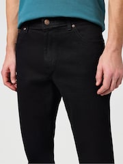 Musta - Wrangler Straight Fit Texas aidot farkut - Kuva 6 / 9