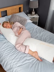 Mother&Baby White 6ft Body Support Pillow - Image 2 of 3
