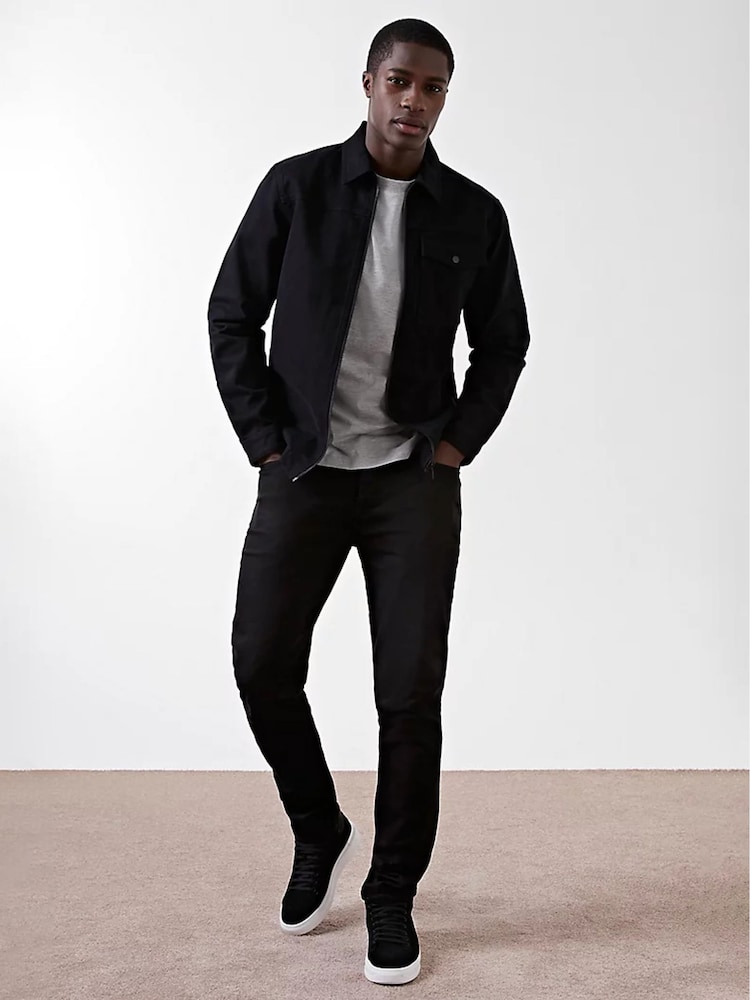 Vaqueros negros de corte slim Seth de River Island - Imagen 4 de 4 Vaqueros negros de corte slim Seth de River Island - Imagen 4 de 4