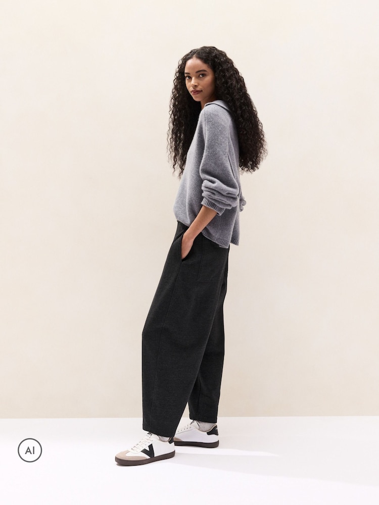 The White Company Jersey Barrel Trousers - 5суретінің 1 суреті