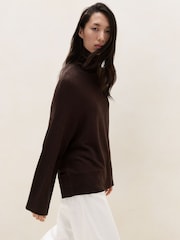 Pull à Col cheminée décontracté en cachemire de The White Company - Image 3 de 4
