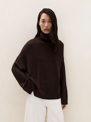 Pull à Col cheminée décontracté en cachemire de The White Company - Image 4 de 4