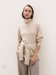 The White Company kasjmirgenser med rullekrage - Bilde 4 av 5