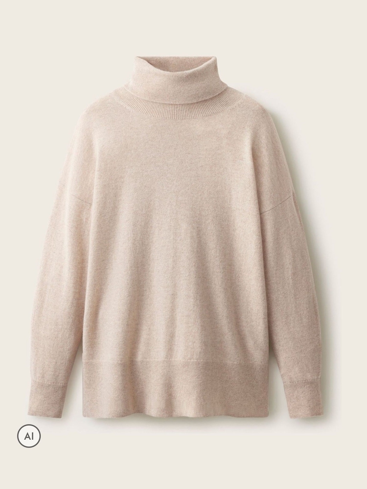 The White Company kasjmirgenser med rullekrage - Bilde 5 av 5