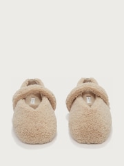 Zapatillas de ballet de borreguito de The White Company - Imagen 2 de 3