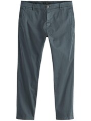 Blue Slim Fit Premium Laundered Stretch Chinos Trousers - Image 9 of 10