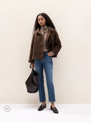 The White Company Blue Marlow Straight Leg Jeans - Image 3 of 4