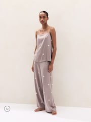 The White Company Silk Spot Cami пижама жиынтығы - 3суретінің 1 суреті