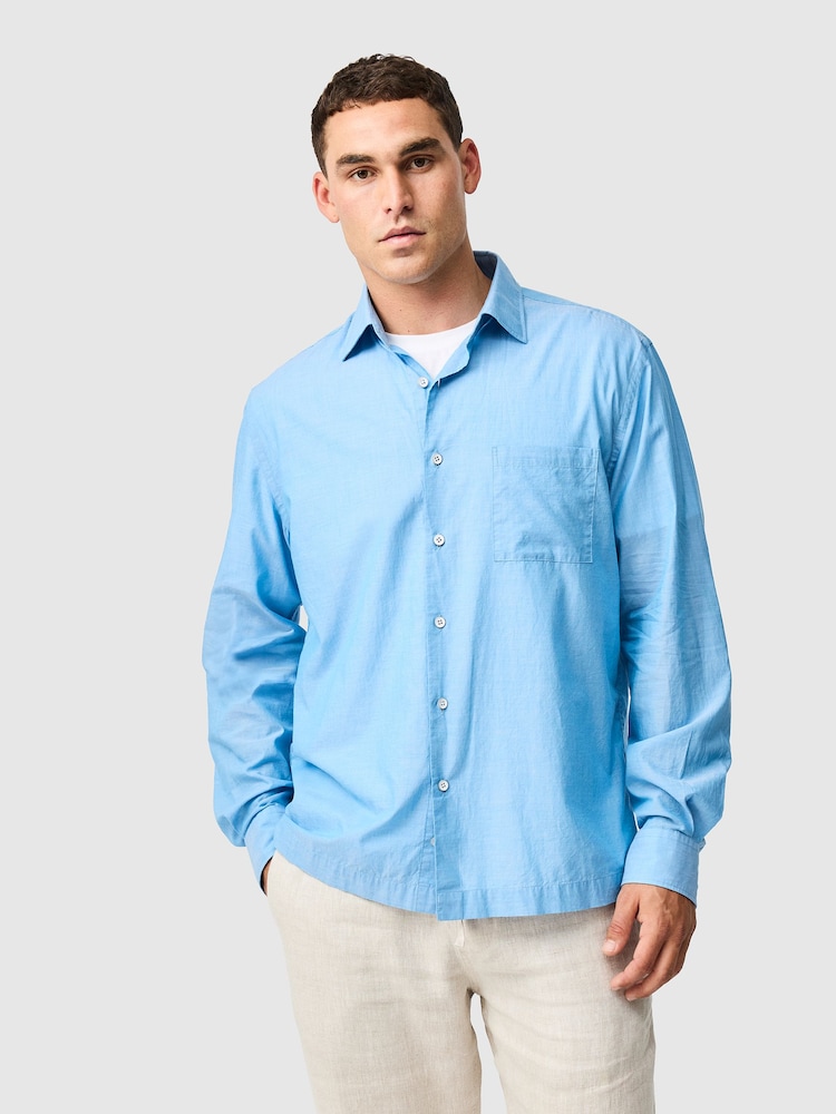 Rodd & Gunn Blue Parsons Hill Shirt - Image 1 of 5 Rodd & Gunn Blue Parsons Hill Shirt - Image 1 of 5