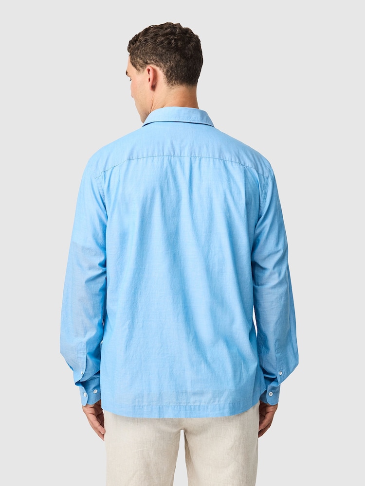 Rodd & Gunn Blue Parsons Hill Shirt - Image 2 of 5 Rodd & Gunn Blue Parsons Hill Shirt - Image 2 of 5