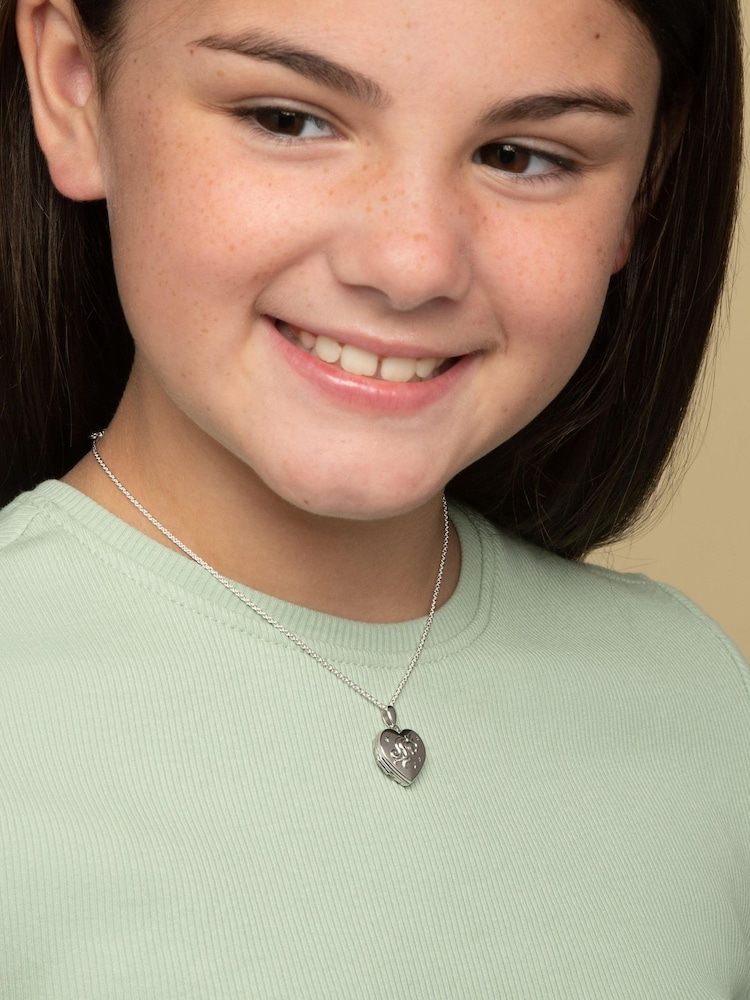 Beaverbrooks Mini B Unicorn Heart Locket - Image 3 of 3 Beaverbrooks Mini B Unicorn Heart Locket - Image 3 of 3