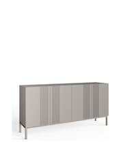 Frank Olsen Grey Iona 4 Door Large Sideboard - Image 4 of 7