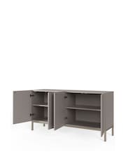 Frank Olsen Grey Iona 4 Door Large Sideboard - Image 5 of 7