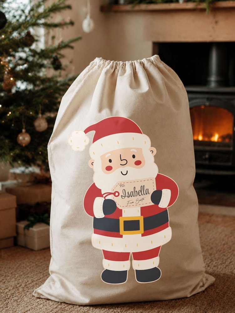Father Christmas Christmas Decoration Sack by Loveabode - Image 4 of 4 Father Christmas Christmas Decoration Sack by Loveabode - Image 4 of 4