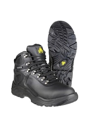 Amblers Safety Black FS218 Waterproof Lace-Up Safety Boots - Image 3 of 4