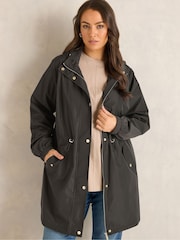 Evans Brown Lightweight Rain Jacket - Image 1 of 7
