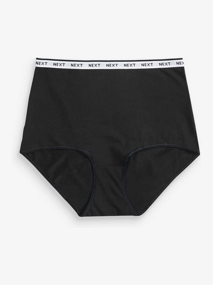 Wit/zwart/grijs - Slips met logo verpakking van 4 - Image 5 of 6