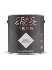 Craig & Rose Grey Chalky Emulsion Barony Paint - Image 2 of 2