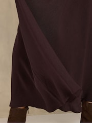 Maro - Fustă croită pe bie Evans cu sistem Airflow - Imaginea 4 din 6