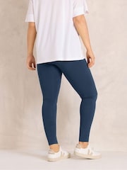 Evans Blue Cotton Leggings - Image 3 of 6