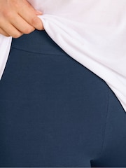 Evans Blue Cotton Leggings - Image 4 of 6