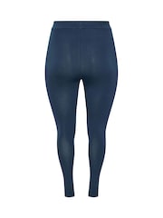 Evans Blue Cotton Leggings - Image 6 of 6