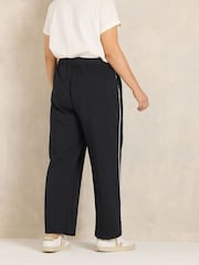 „Evans Luxe Stripe“ plačios jogger kelnės - 3 paveikslėlis iš 6