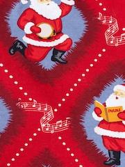 Chelsea Peers Baby Cotton Christmas Santa Songbook Print Sleepsuit - Imagen 3 de 3