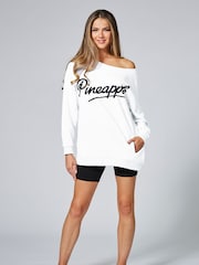 Blanco - Sudadera extragrande Monster - Imagen 2 de 3