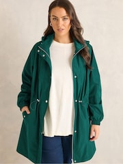 Evans Green Lightweight Rain Jacket - Image 1 of 7