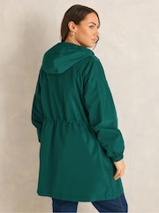 Evans Green Lightweight Rain Jacket - Image 3 of 7