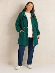 Evans Green Lightweight Rain Jacket - Image 4 of 7