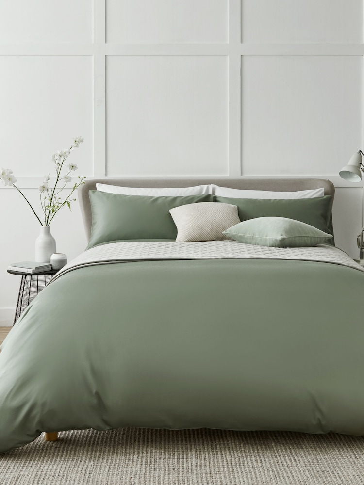 400 Thread Count 100% egiptovski bombaž Sateen Luxury prešito pregrinjalo and Pillowcase Set - Slika 1 iz 5