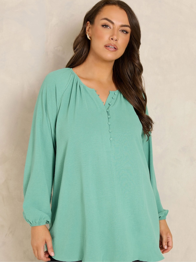 Zelená - Evans Airflow Boho top - Obrázek 1 z 6