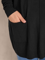 Evans Black Seam Detail Pocket Jumper - Image 4 of 6