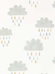 Scion Grey April Showers 10.05M Wallpaper - Image 1 of 1
