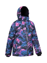 Mountain Warehouse Black Kids Galactic Extreme Waterproof Ski Jacket - Image 3 of 6
