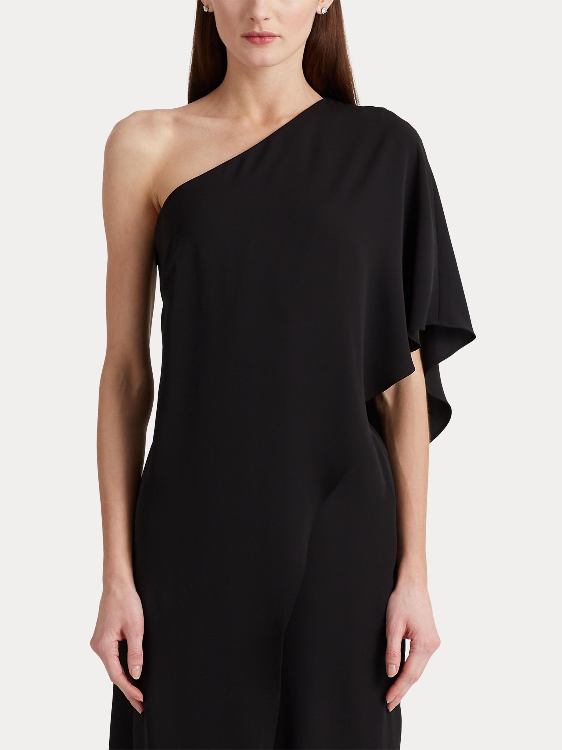 Ralph lauren one shoulder jumpsuit top